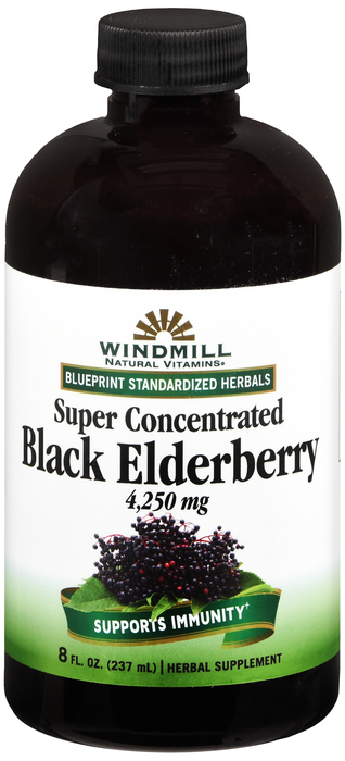 BLACK ELDERBERRY 4250MG LIQ 8OZ