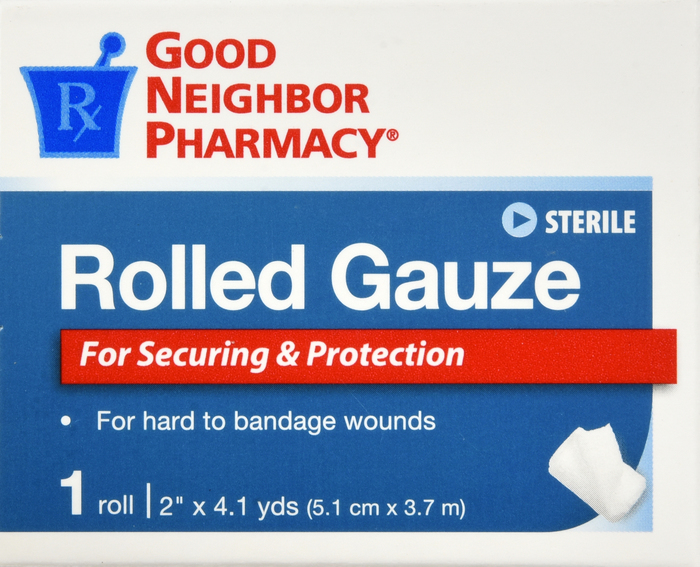 Good Neighbor Pharmacy Rolled Gauze 2"x4.1 yards