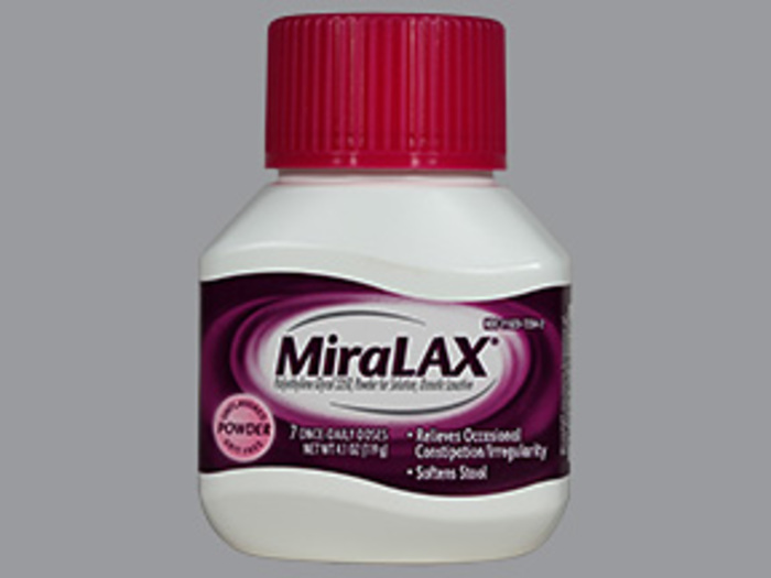 MiraLAX Laxative Powder 7 Daily Doses 4.1oz