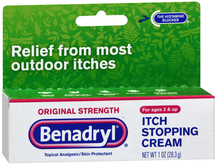 Benadryl Original Strength Itch Stopping Cream 1oz