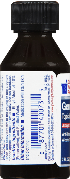 Good Neighbor Pharmacy Gentian Violet Topical Solution 2oz