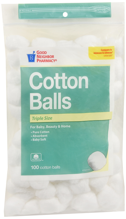 Good Neighbor Pharmacy Cotton Ball Triple 100ct