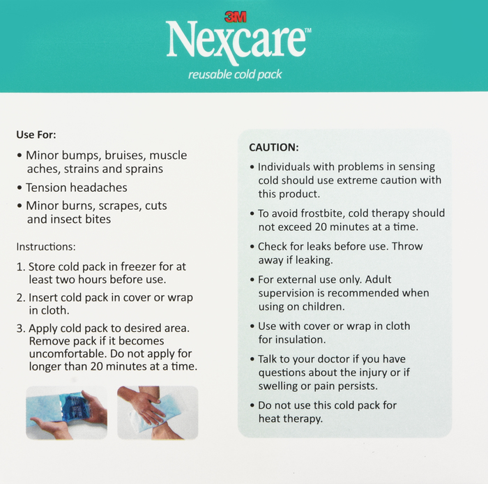 NEXCARE COLD PACK REUSABLE