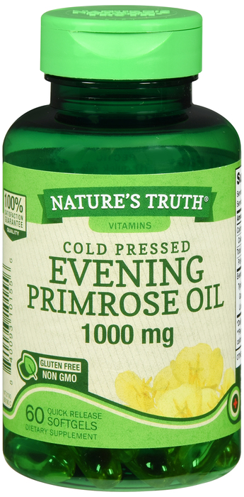 EVENING PRIMROSE 100MG SGC 60CT NAT TRU