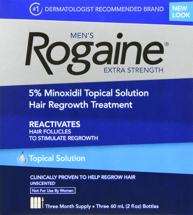 ROGAINE MEN SOLUTION XSTR 3 MONTH 3X2OZ