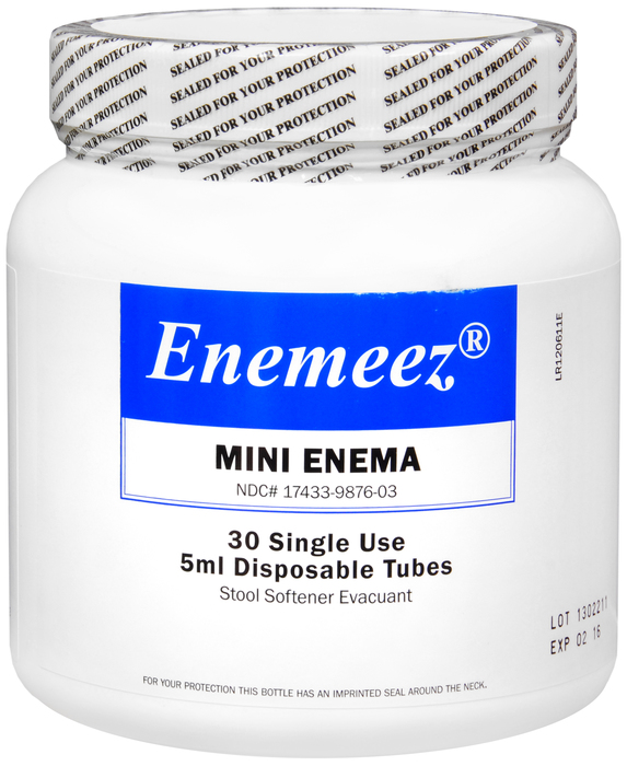 ENEMEEZ MINI ENEMA SINGLE TUBE 30CT