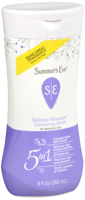 Summer's Eve Delicate Blossom Feminine Cleansing Wash 9oz