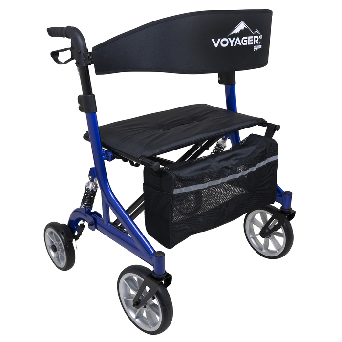 Rollator Voyager Cobalt Blue 450lbs DS