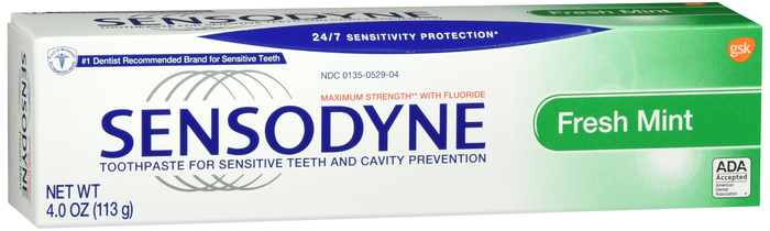 Sensodyne Sensitive Fresh Mint Toothpaste 4oz