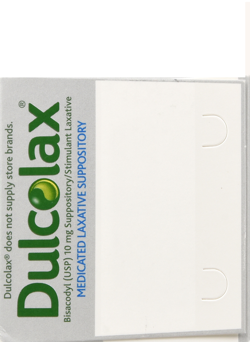 DULCOLAX 10MG SUPPOSITORY 28CT