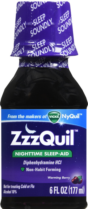 ZZZQuil Nighttime Sleep-Aid Liquid 6oz