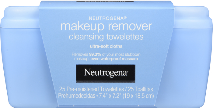 NEUTROGENA MAKEUP REMOVER VANITY PK 25CT