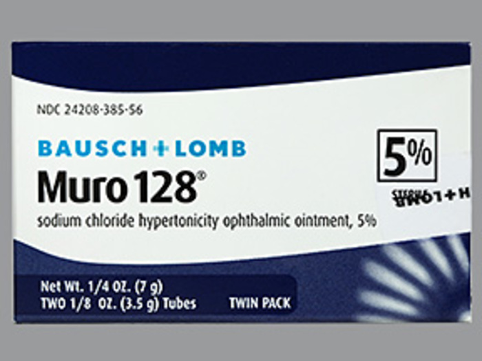 Bausch + Lomb Muro-128 5% Corneal Edema Ointment 2x3.5g