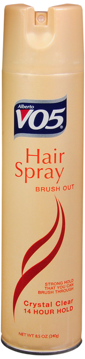 V05 AERO BRUSH OUT HARD TO HOLD HAIRSPRAY 8.5OZ