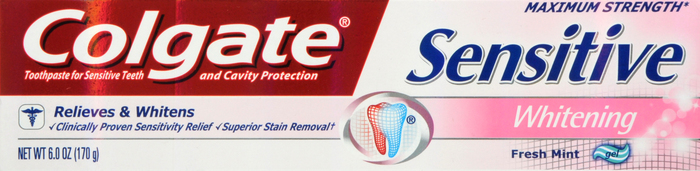 Colgate Sensitive Whitening Toothpaste 6oz