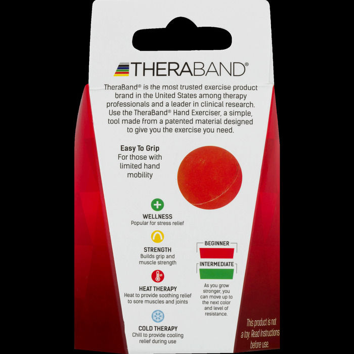 HAND EX BALL RED THERA-BD BEG