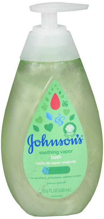 JOHNSONS SOOTHING VAPOR BATH WSH 13.6OZ