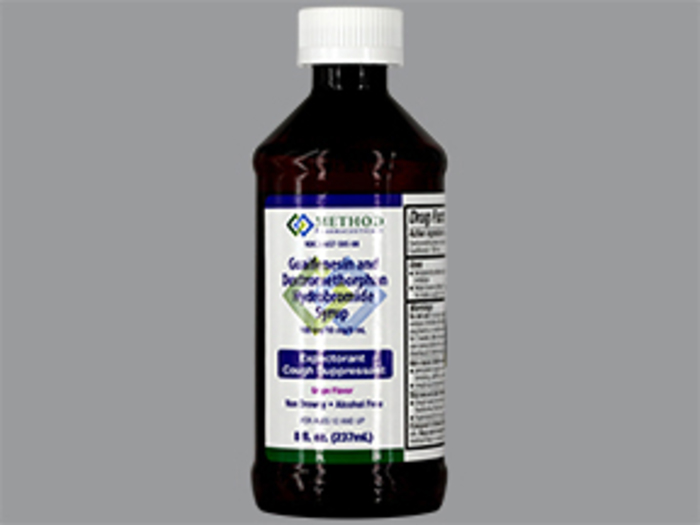 Guaifenesin DM 100-10mg-5ml Syrup 237ml