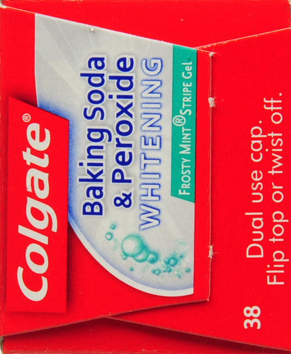 COLGATE B/SODA PEROX WHITE GEL F/MNT 6OZ