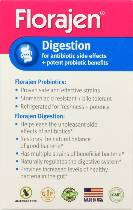 Florajen Digestion Capsules 60ct