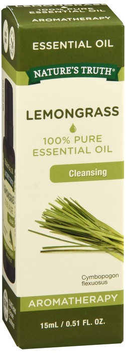 NAT TRU LEMONGRASS ESSENTIAL OIL 15ML