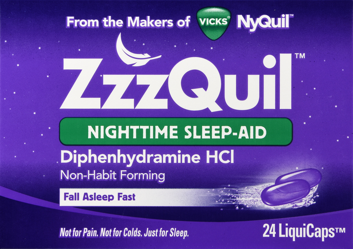 ZZZQuil Nighttime Sleep-Aid LiquiCaps 24ct