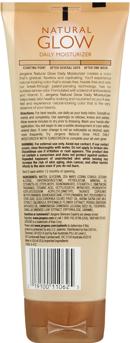 JERGENS NAT GLOW LOTION REVIT MED 7.5OZ