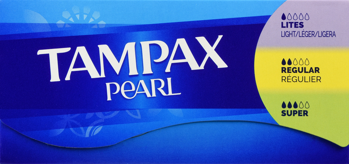 Tampax Pearl Unscented TriplePack Tampons 34ct