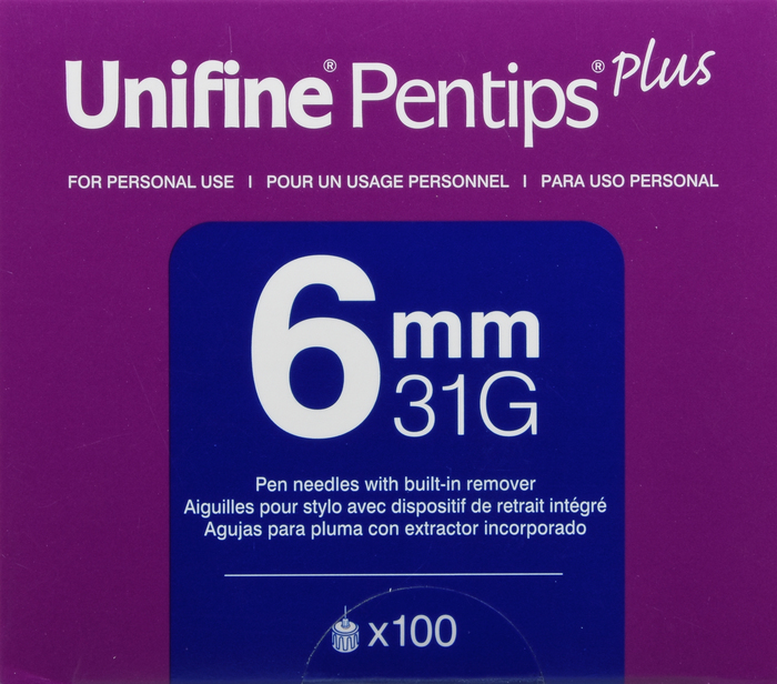 Unifine Pentips Plus 6mmx31g 100ct