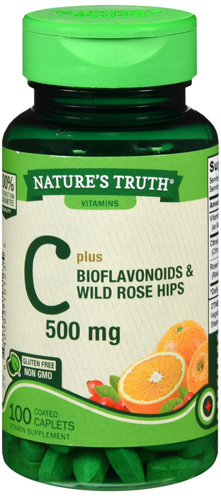 VITAMIN C 500MG CAP 100CT NAT TRU