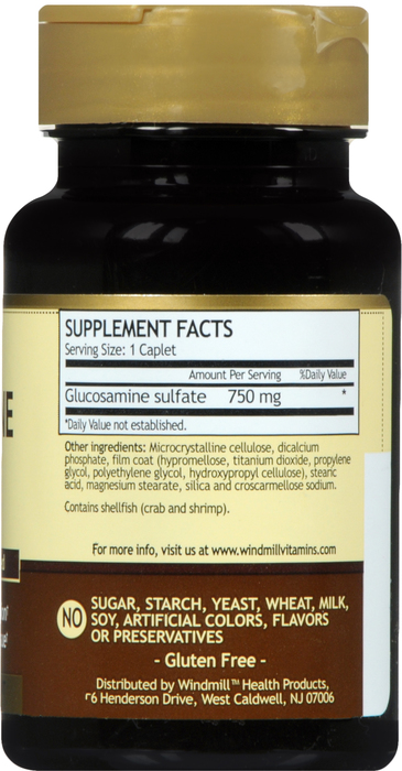 WM GLUCOSAM SULF 750 MG CAP 30