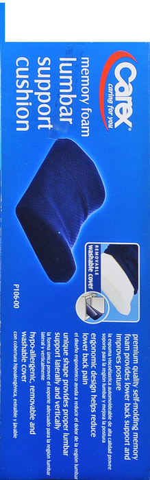 Carex Lumbar Support Cushion 1ct