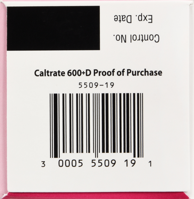 Caltrate 600+D3 Calcium Tablets 60ct