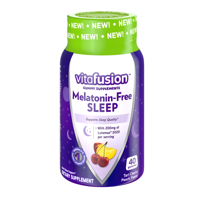 Vitafusion Melatonin-Free Sleep Gummies 40ct