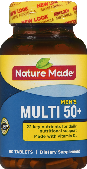 Nature Made Multi For Him 50+ Tablets 90ct