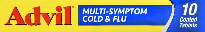 ADVIL MULTI-SYMPTOM COLD&FLU TAB 10CT