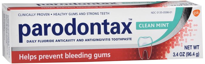 Parodontax Clean Mint Gingivitis Toothpaste for Bleeding Gums 3.4oz