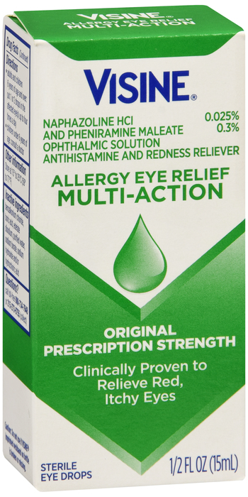 Visine Allergy Relief Multi-Action Eye Drops 0.5oz