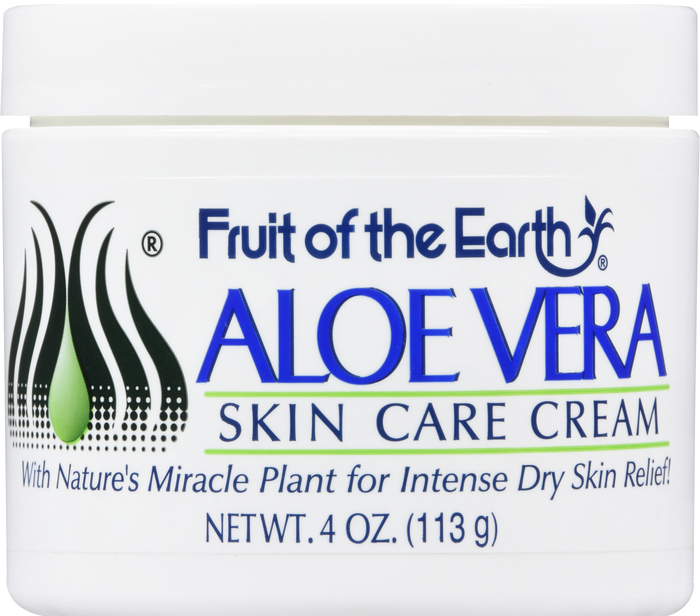 ALOE VERA CREAM 4OZ FRUIT OF THE EARTH