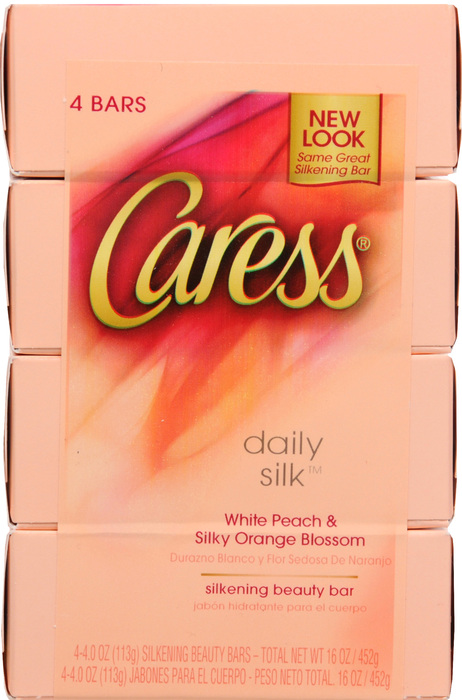 CARESS BATH BAR DAILY SILK 4X4.75OZ