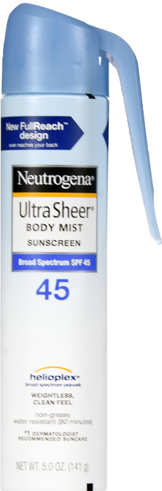 Neutrogena Ultra Sheer Lightweight SPF 45 Sunscreen Spray 5oz