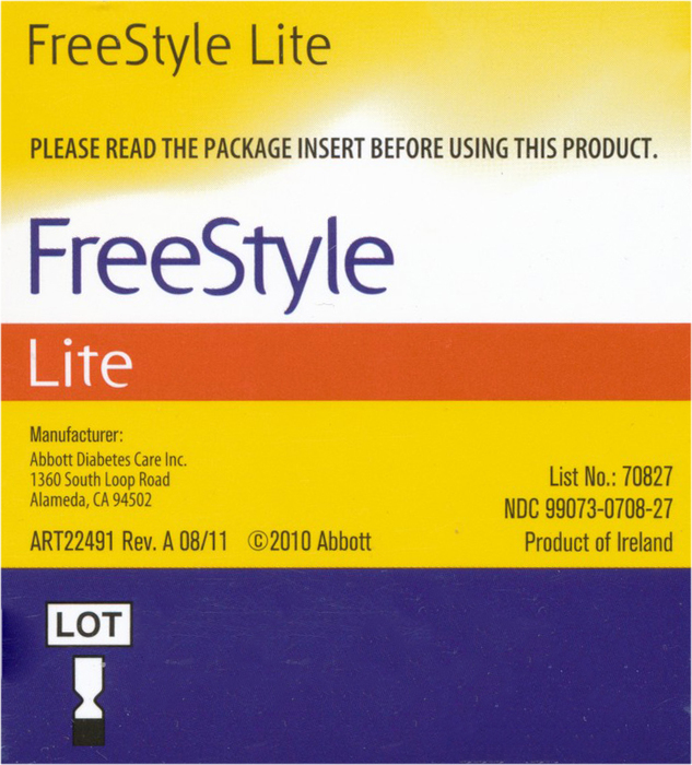 FreeStyle Lite Test Strips 100ct