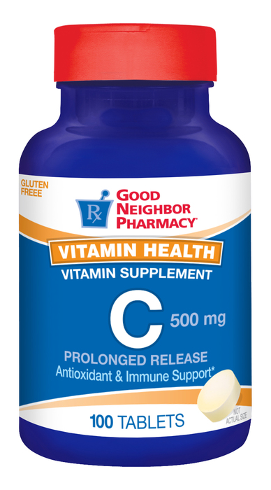 Good Neighbor Pharmacy Vitamin C 500mg Prolonged Released Tablets 100ct