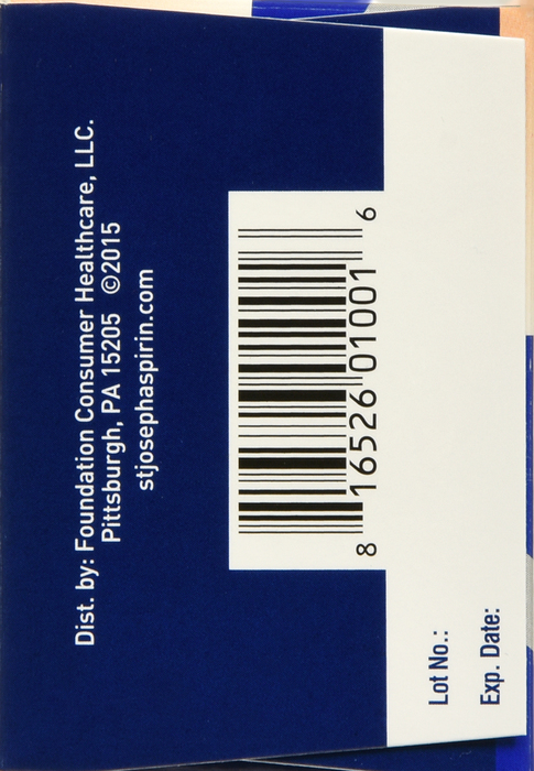 St. Joseph Aspirin 81mg Pain Reliever Enteric Coated Tablets 120ct