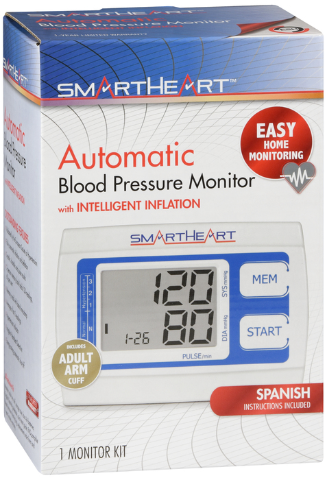 BLOOD PRES MON SMARTHEART AUTO ARM