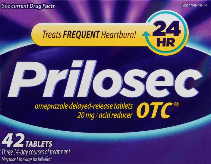 Prilosec OTC Heartburn Relief and Acid Reducer Tablets 42ct