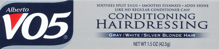 Alberto VO5 Gray/White/Silver Blonde Conditioning Hairdressing 1.5oz