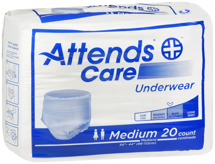 Attends Care Underwear Medium 4x20ct