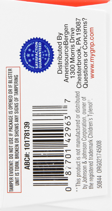 Good Neighbor Pharmacy Children's Pain Relief 160mg Chewable Tablets 24ct