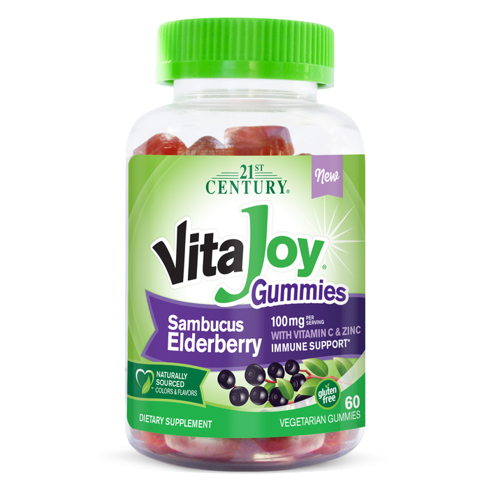 21st Century VitaJoy Elderberry Gummies 60ct